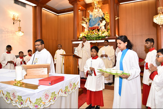 Nativity feast celebrated